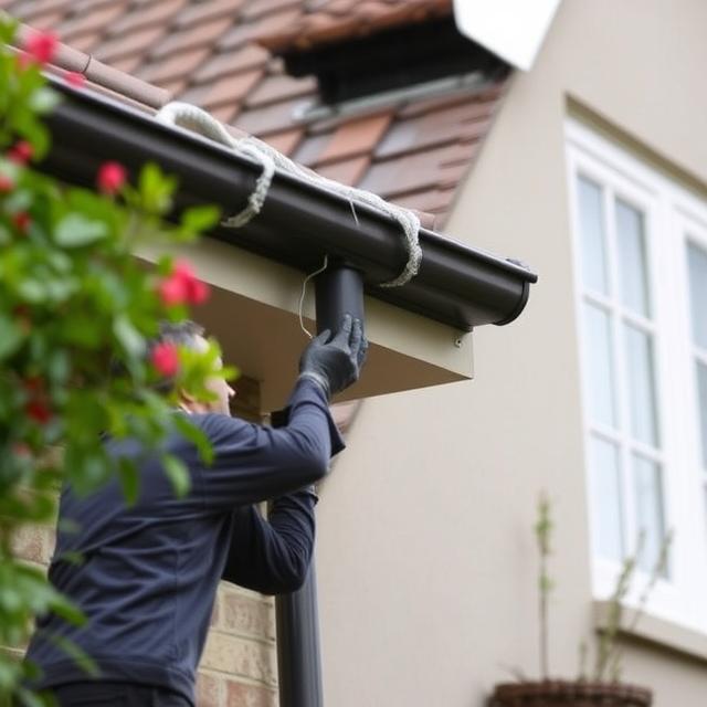 Dachrinnenreinigung